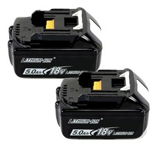 2Pack 5.0Ah LXT Li-Ion BL1830 Battery 18V Genuine For Makita BL1850 BL1860B UK