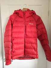 RAB Men's Axion Pro Jacket Puffer Red Size S RRP £270