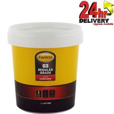 Farecla G3 Rubbing Compound Regular Cutting Paste 1kg Tub Car Polishing