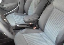 VW Polo MK8 VIII 6R 6C (2009-2017) Centre Armrest Black Textile | Free Postage