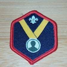 UK Scouting Scout Personal Challenge Award Badge OLD LOGO