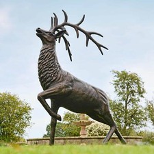 Antique Bronze 'Goliath' Stag