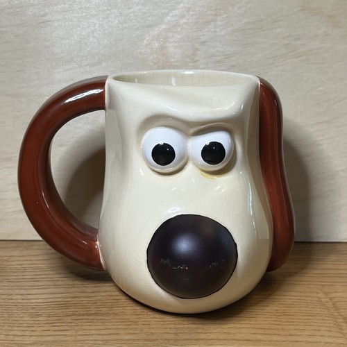 Gromit mug with shiny black - mug, a