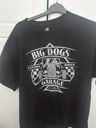 Big dogs garage shirt - t-shirt, men's
