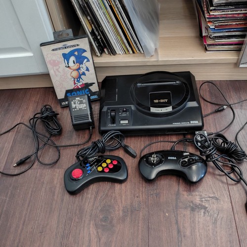 Sega mega drive black - sega,