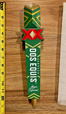 Dos Equis Beer Tap Handle Knob Keg Bar Brewing Top Draft Cerveza Green Lager