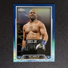 2024 Topps Chrome Boxing Roy Jones Jr Blue Refractor /125