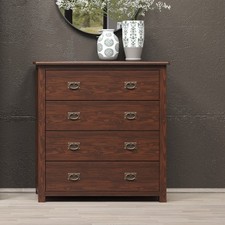 Boston 4 Drawer Chest, Dark