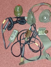 British Army clansman- Headset Microphone Morse  Falkands Northern Ireland