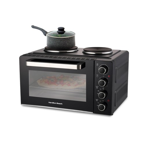 Mini oven with - with, hotplate