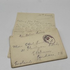WW1 1917 Handwritten Letter