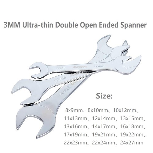 Super thin double open - double,
