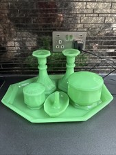 Jobling Jade Uranium  Glass