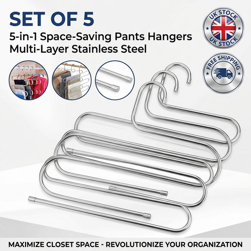 Pants hanger stainless - in, 1