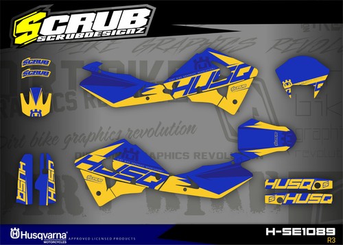 Husqvarna graphics 125 250 - graphics,