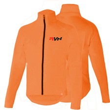 Cycling Jacket Highly Visible HI VIZ Windproof Showerproof Breathable Walking
