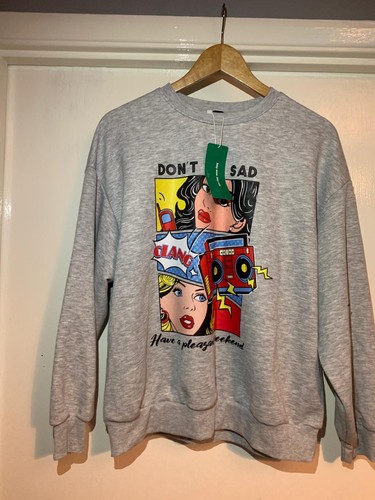 Woman grey pop art - woman’s,