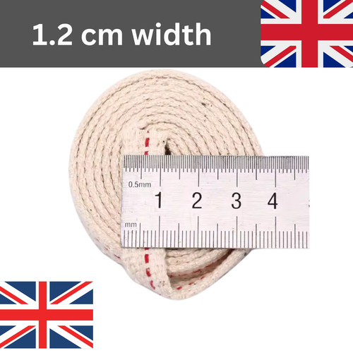 Flat cotton oil lamp wick - cotton,