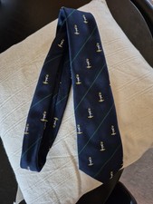 Regimental Mens Tie, Navy Blue
