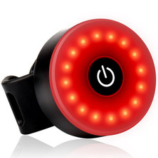 Waterproof LED Bicycle Rear Light USB Rechargeable Red Back Lamp IPX5 - LEC500