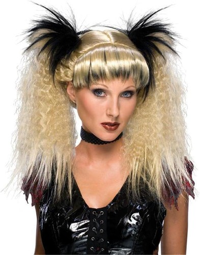 Futuristic witch wig - wig, rave