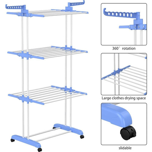 Tier foldable laundry - tier,
