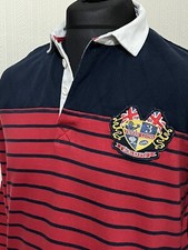 Three Lions Rugby Union Shirt Jersey Cotton Trader Classics Size M Preloved