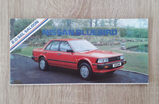 Nissan Bluebird Range Brochure 1984 - Saloon Estate DX GL SGL Turbo
