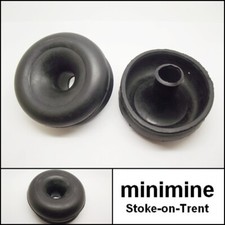 Classic Mini Hydrolastic Displacer Unit Rubber Boot Gaiter PAIR 21A1496