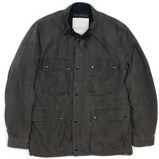 Ralph Lauren Army Jacket Medium M65 Utility Field Military Padded Denim Supply