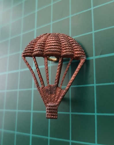 British brass parachute - british,