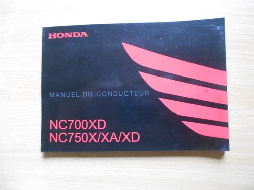 Manuel conducteur honda - honda, nc