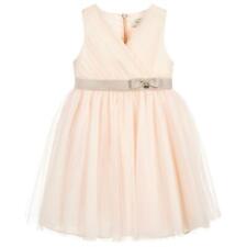 TARTINE ET CHOCOLAT KIDS GIRLS METALLIC TULLE DRESS 6 YEARS