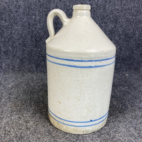 Antique stoneware gallon - antique,