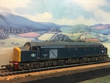 Lima class 40. B.R blue livery. 40 052. weathered.