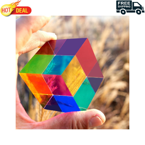Cmy color cube inch acrylic - color, 2