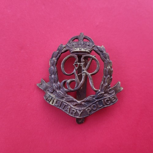 Military police cap badge - police,