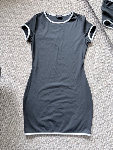 White fox bodycon round neck - fox,
