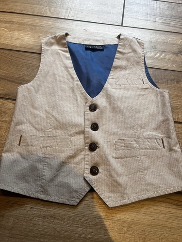 Next boys beige waistcoat - next, 3-4