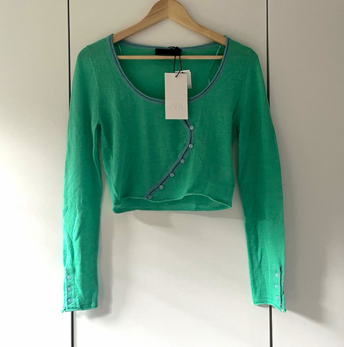 Zara women green - green, round