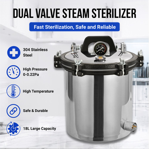 18l electric gas steam - electric/gas,