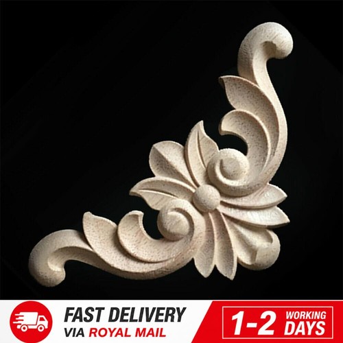 4pcs wooden carved - 4pcs, corner