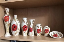 Moorcroft Harvest Poppy Tube