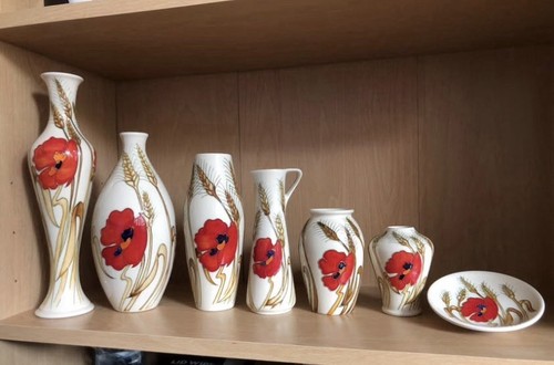 Moorcroft harvest poppy - moorcroft,
