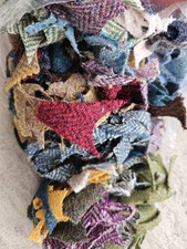 GENUINE HARRIS TWEED SCRAPS/