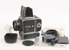 Hasselblad 500 EL/ M Camera + Zeiss Planar 80mm f2.8Lens T* + 120 Back (3539BL)