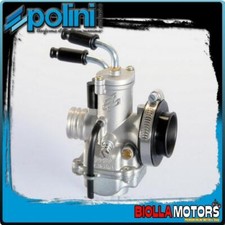 201.1502 CARBURETTOR POLINI CP 15 LEM FLASH 50 FILO CON FLANGIA E TUBO 90
