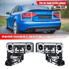 New Pair Rear Inner Light Bulb Holder For Audi A4 B8 Saloon 2008-2012 8K5945257B