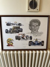 Tribute To Ayrton Senna By Alan Fearnley