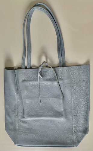 Pale blue soft - italian, genuine